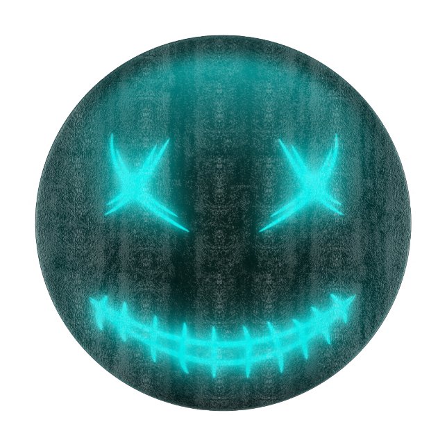 Bluemoji-Schneidebrett Schneidebrett (Vorderseite)