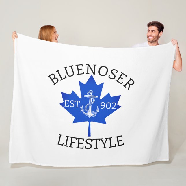 Bluenoser Lifestyle Ahornblatt 902 Eh ! Fleecedecke (Beispiel)