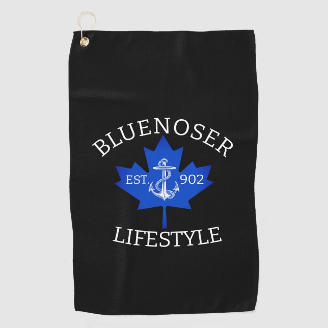 Bluenoser Lifestyle Ahornblatt 902 Eh ! Golfhandtuch (Vorderseite)