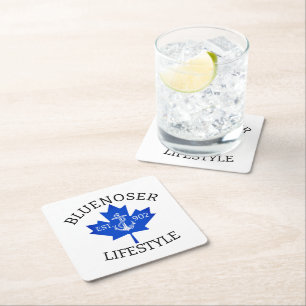 Bluenoser Lifestyle Ahornblatt 902 Eh ! Rechteckiger Pappuntersetzer