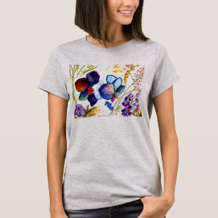 BlueOrchids37 mit zwei Seiten T-Shirt