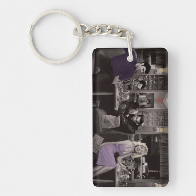 Blueplate Schlüsselanhänger (Vorderseite)