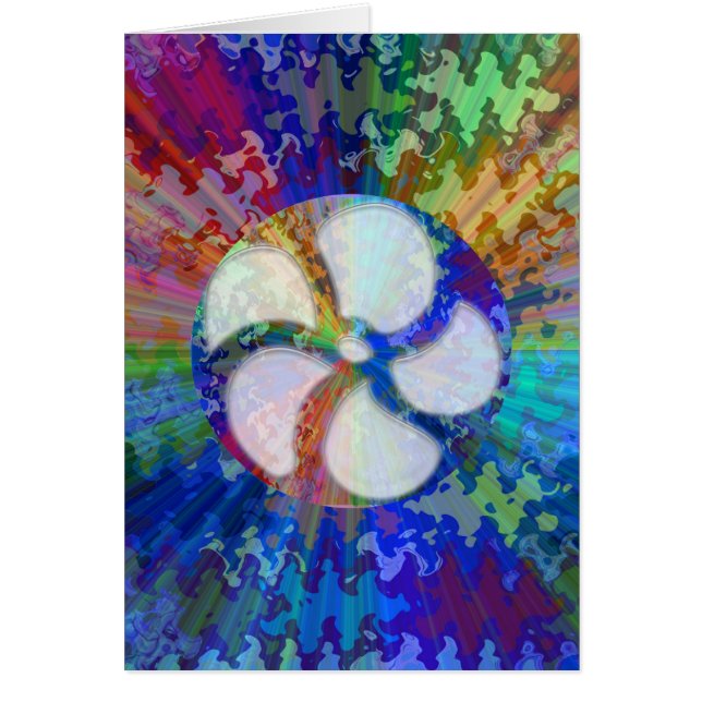 BlueRay Regenbogen BlumenChakra (Vorne)