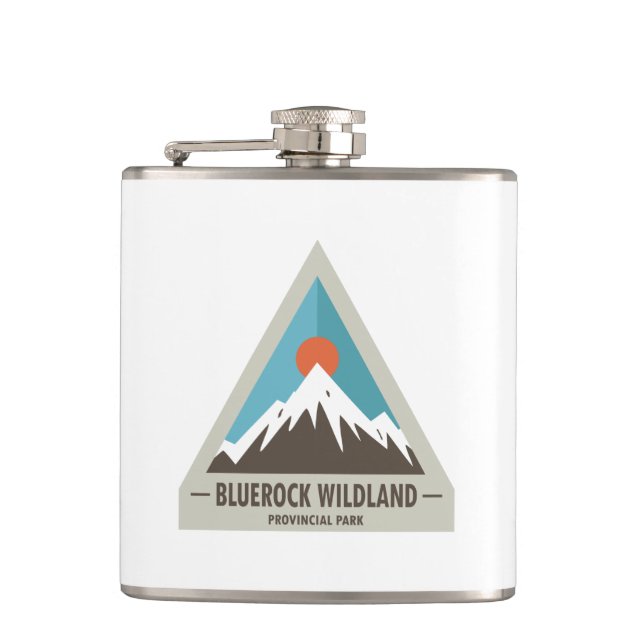 Bluerock Wildland Provinzialpark Flachmann (Vorderseite)