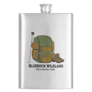 Bluerock Wildland Provinzpark Backpack Flachmann