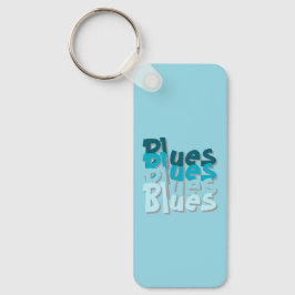 Blues Acrylic Schlüsselanhänger