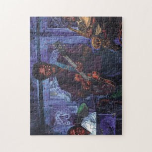 Blues an Lous Puzzlespiel