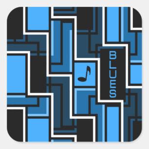 Blues Aufkleber