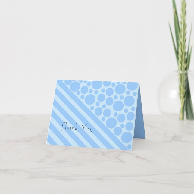 Blues Card Dankeskarte (Vorderseite)