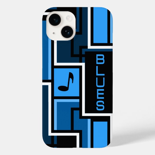 Blues Case-Mate iPhone Hülle (Rückseite)