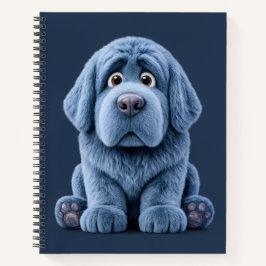 Blues Clues? Nö... Newfie Clues! Notizbuch