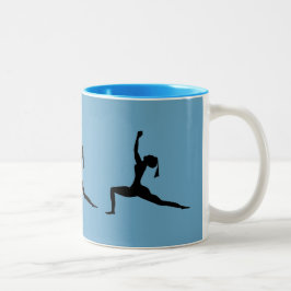 Blues Coffee Cup Zweifarbige Tasse