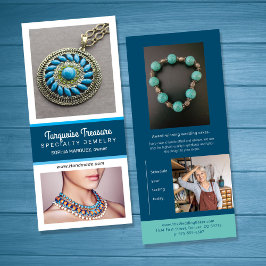 Blues Creative Marketing Rack Card Werbekarte