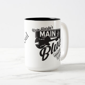 Blues der Hauptstraße Zweifarbige Tasse