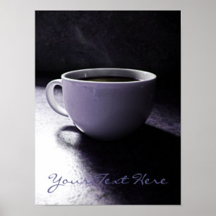 Blues des Kaffees Poster
