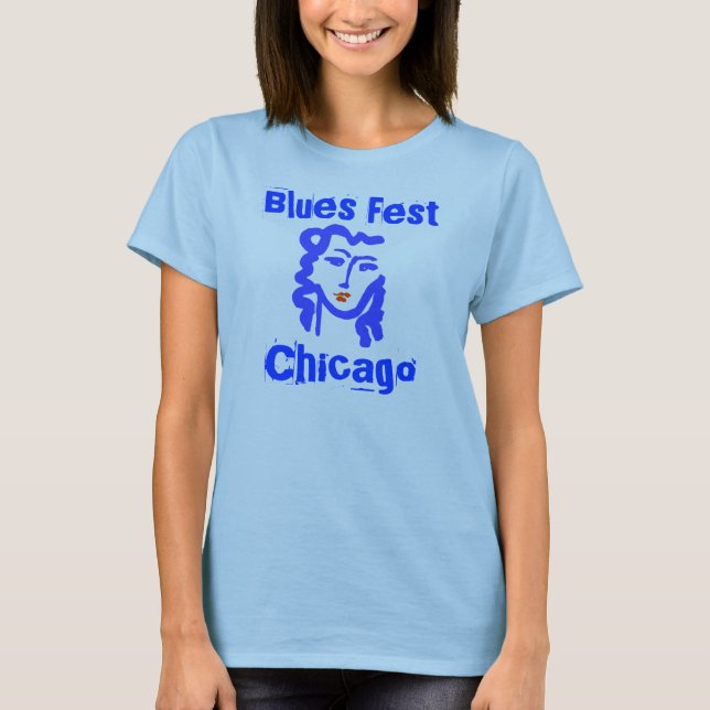 Blues Fest, Chicago T-Shirt (Vorderseite)