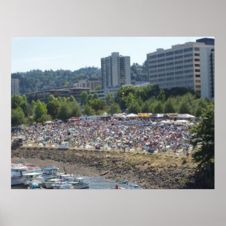 Blues Festival Portland 4. Juli 2005 Poster
