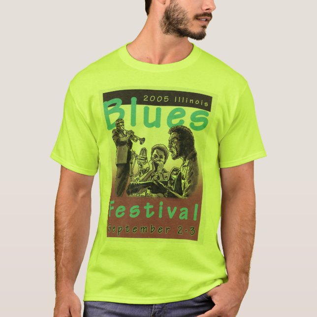 Blues Festival T-Shirt (Vorderseite)