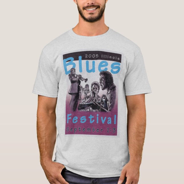 Blues Festival T-Shirt (Vorderseite)