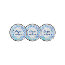Blues Filigree Circle Tattoo