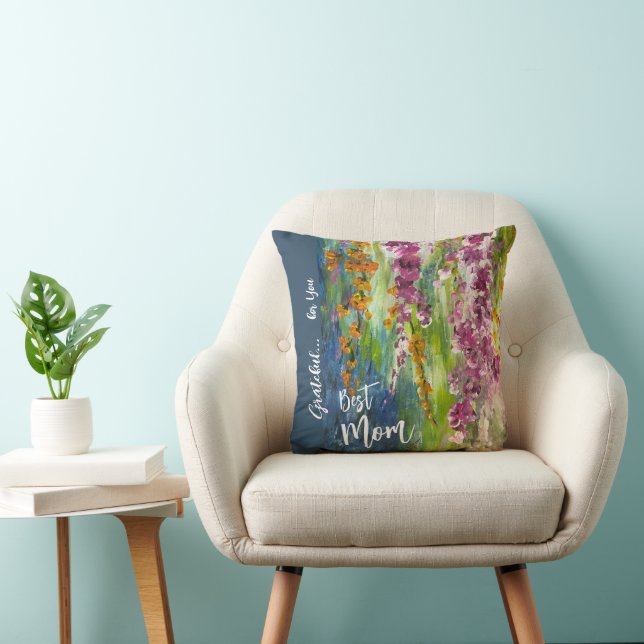 Blues für die Blume vor Ort Kissen (Stuhl )