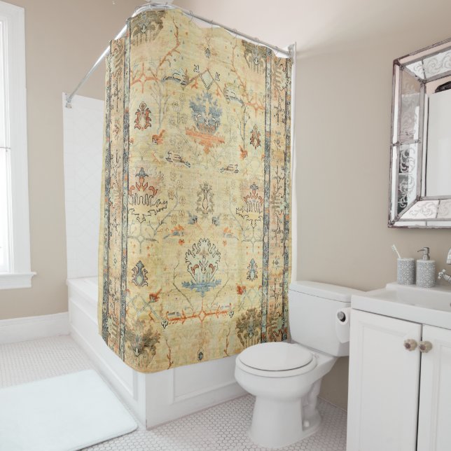 Blues Grau  Duschvorhang (Beispiel)