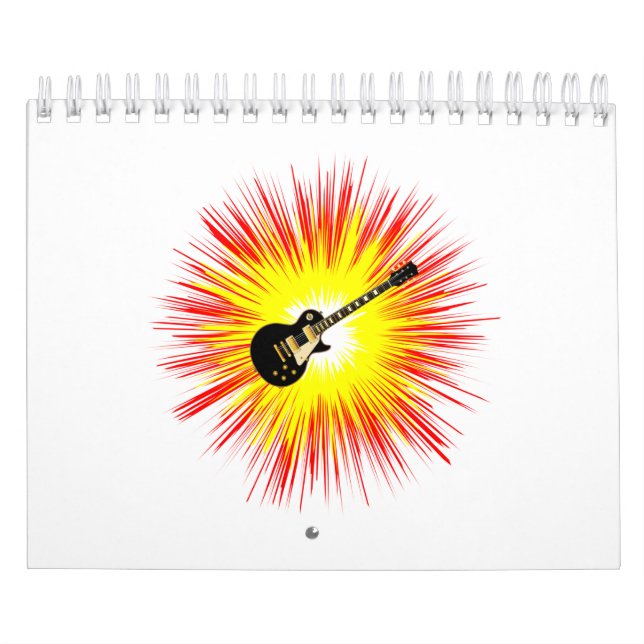 Blues Guitar Flash Kalender (Titelbild)