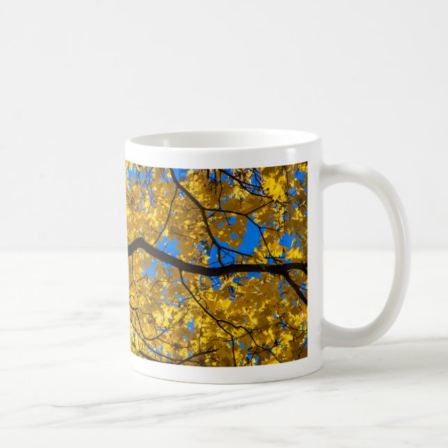 Blues Herbst Kaffeetasse (Rechts)