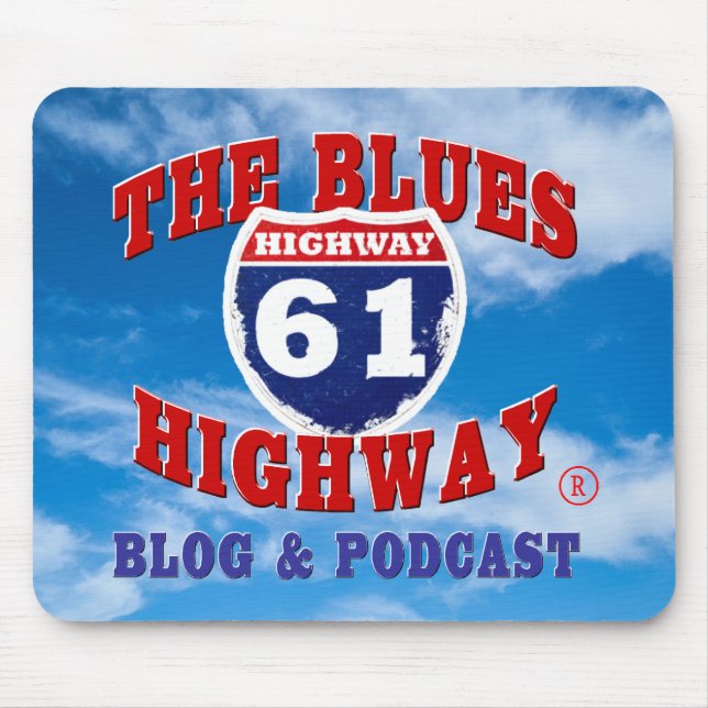 Blues Highway Mouse Pad Mousepad (Vorne)