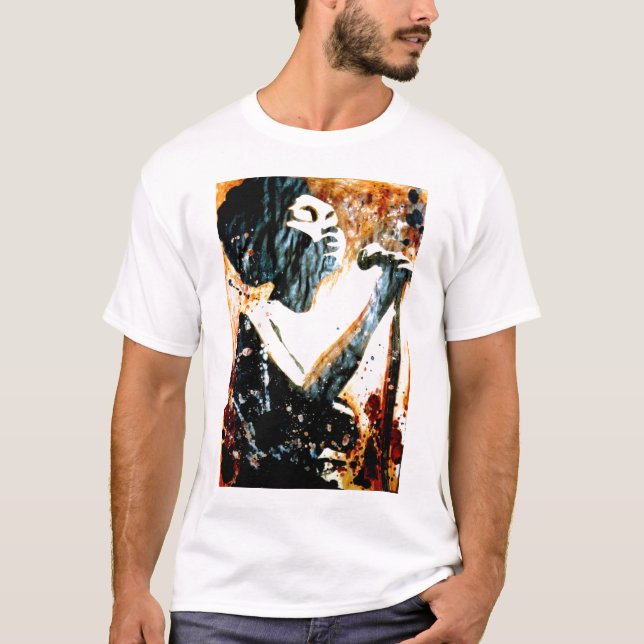 Blues in Brown-T - Shirt (Vorderseite)