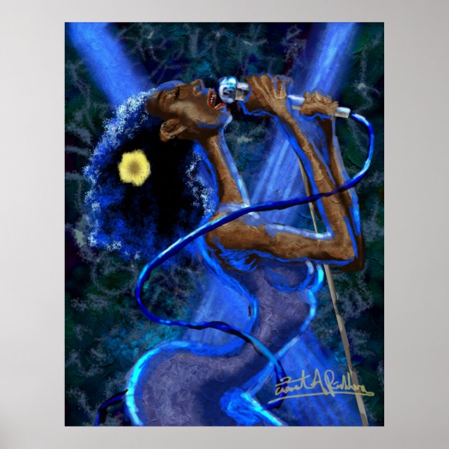 Blues in Rhapsody Poster (Vorne)