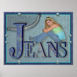 Blues-jean - affiche