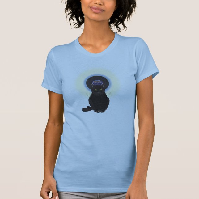 Blues-Katze T-Shirt (Vorderseite)