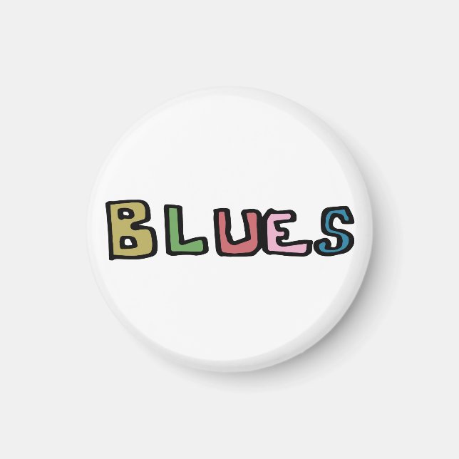 BLUES MAGNET (Vorne)