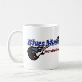 Blues-Musik-Tasse Kaffeetasse