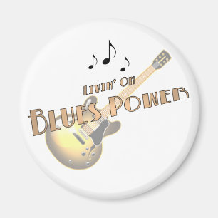 Blues-Power-Magnet Magnet
