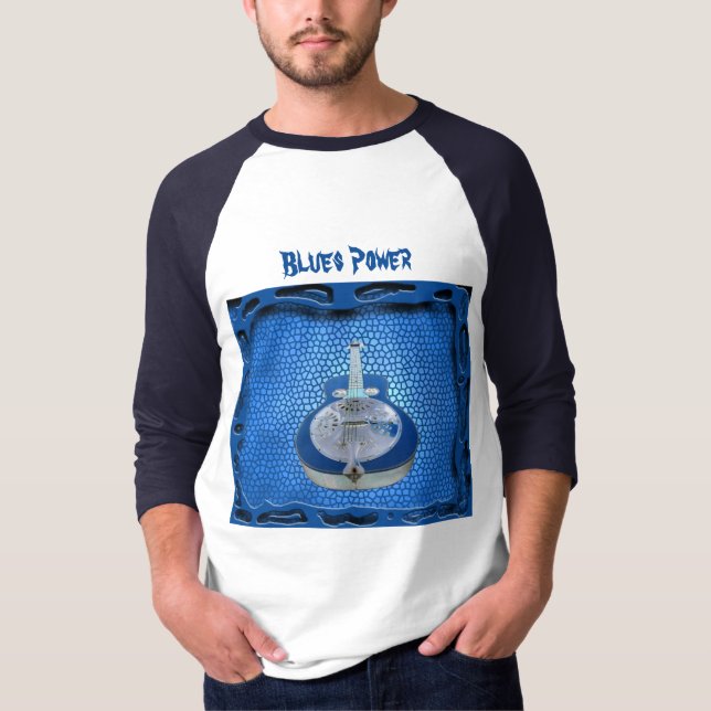 Blues Power T-Shirt (Vorderseite)