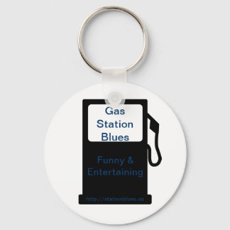 Blues-Schlüsselanhänger der Tankstelle Schlüsselanhänger