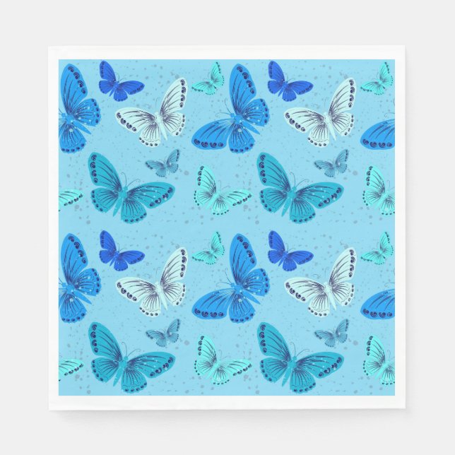 Blues Serviette (Vorderseite)
