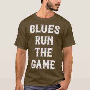 Blues spielt das Spiel T-Shirt