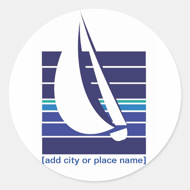 Blues Square_Namedrop Aufkleber (Vorderseite)