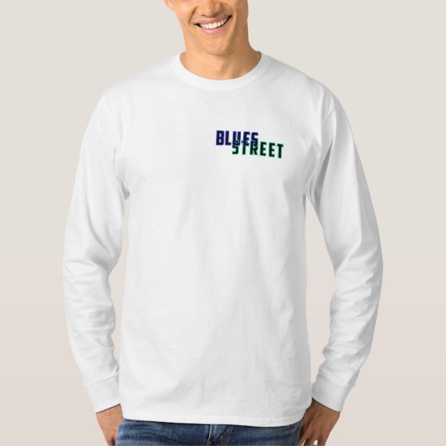 Blues Street Long Sleeve T - Shirt (Vorderseite)