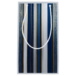 Blues Stripes Blue White Kleine Geschenktüte