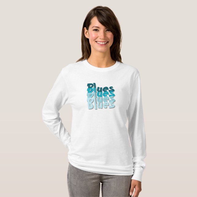 Blues T - Shirt (Vorne ganz)
