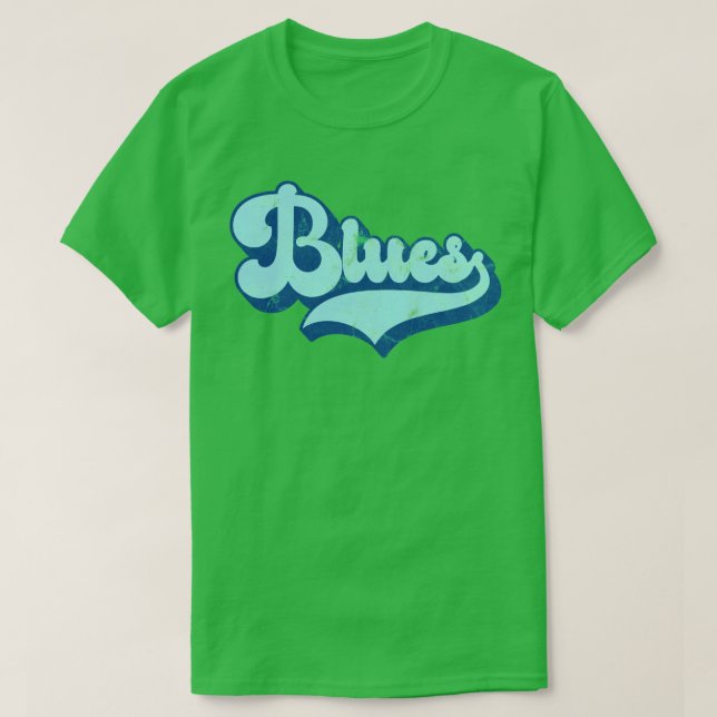 BLUES T-Shirt (Design vorne)