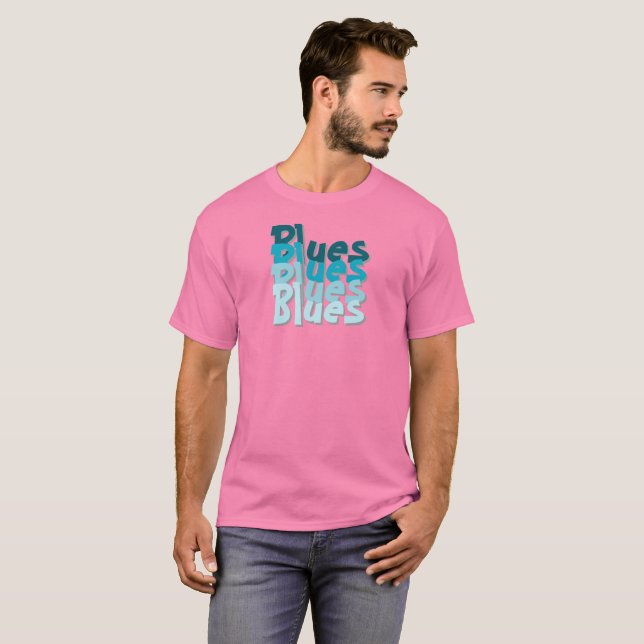 Blues T - Shirt (Vorne ganz)