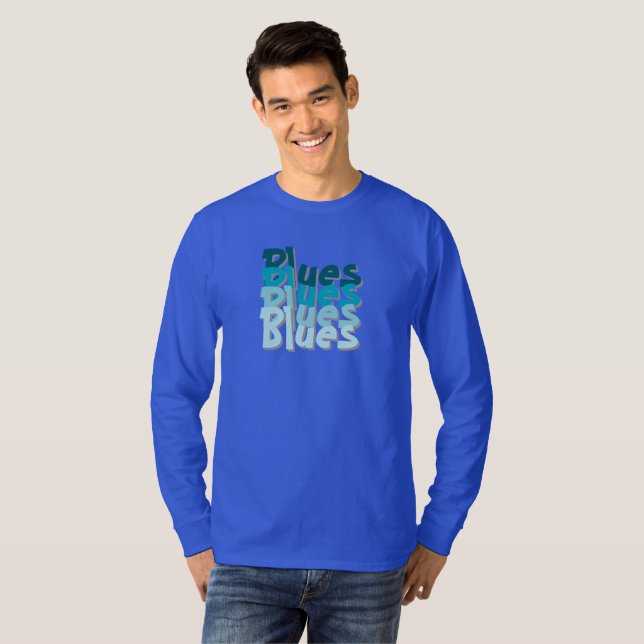 Blues T - Shirt (Vorne ganz)