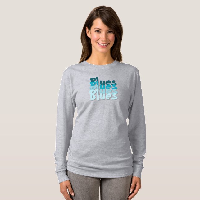 Blues T - Shirt (Vorne ganz)