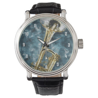Blues Trumpet Armbanduhr