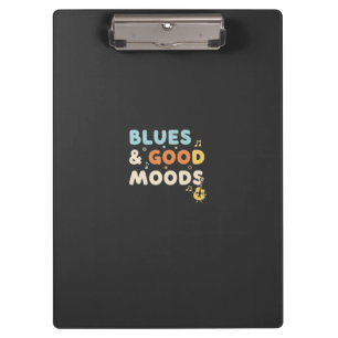 Blues und gute Laune Lustiges Musikfestival Klemmbrett